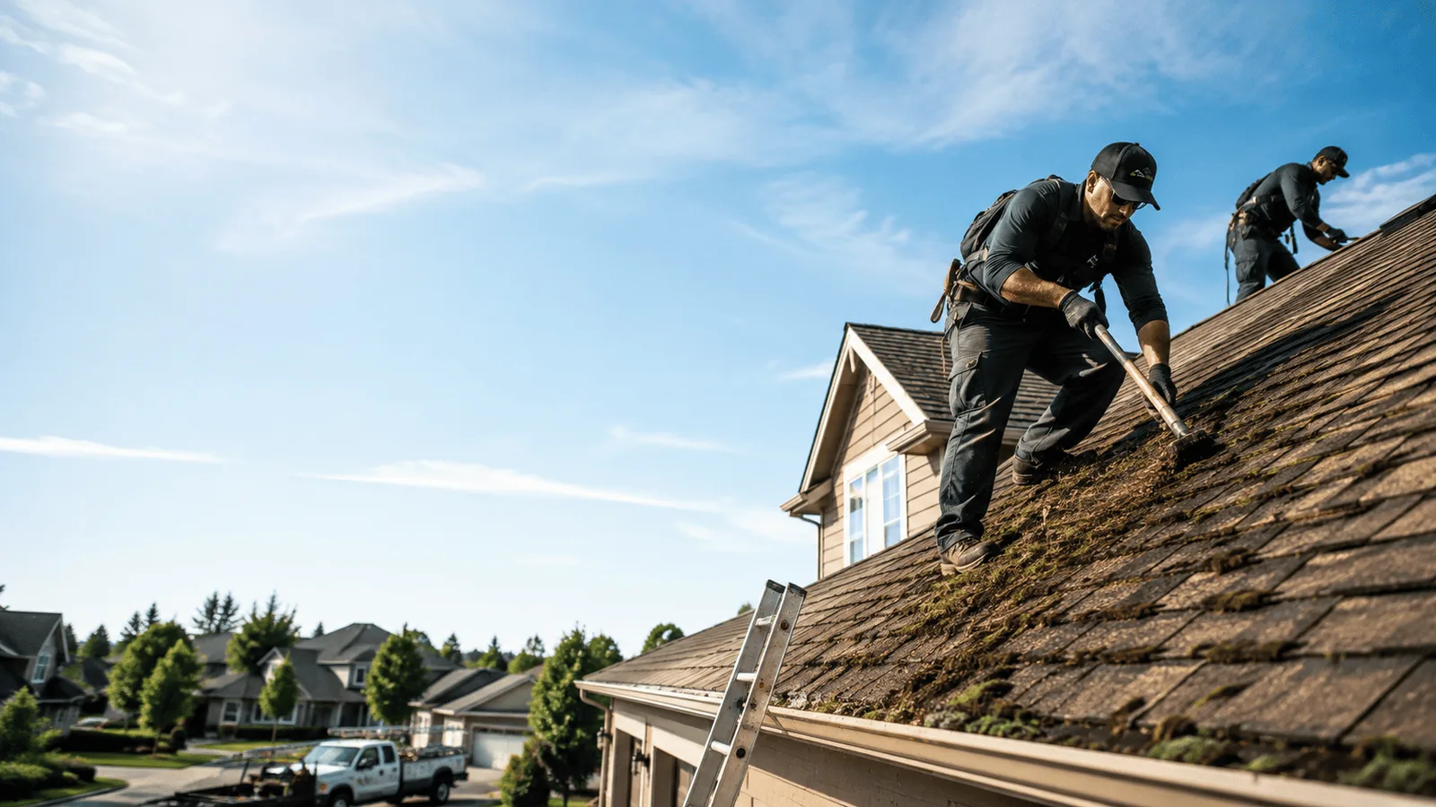 Roof Moss Removal in Barnesville, GA near me